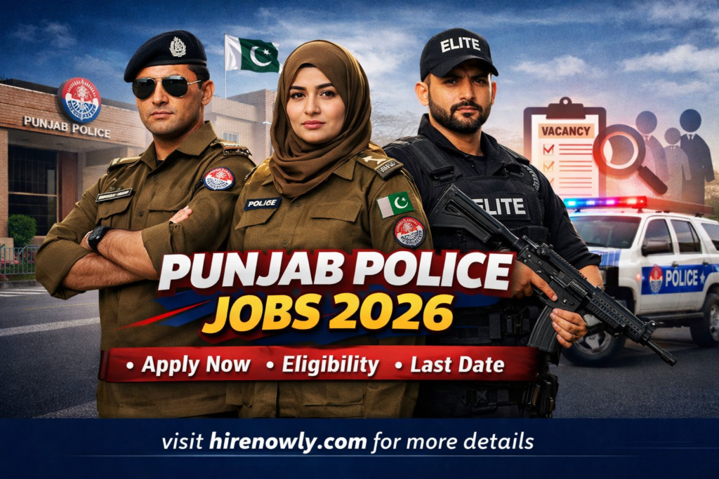 Punjab Police Jobs 2026 - Apply Online | Eligibility, Vacancies and Last Date to Apply