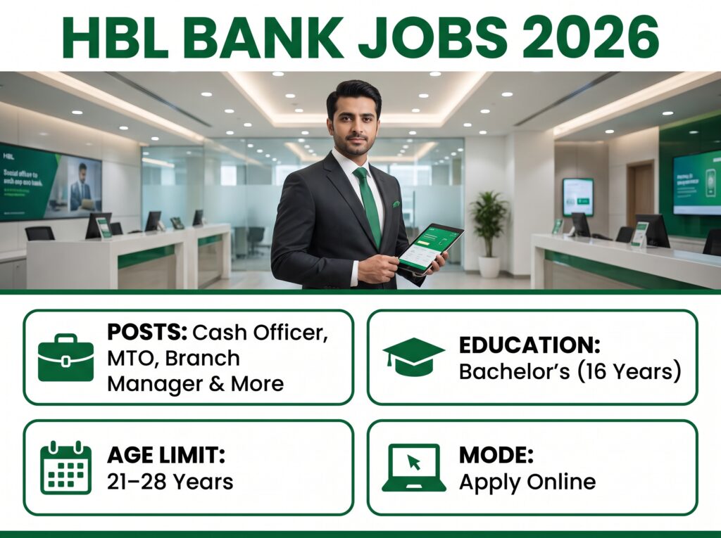 HBL Bank Jobs 2026 – Habib Bank Limited Careers