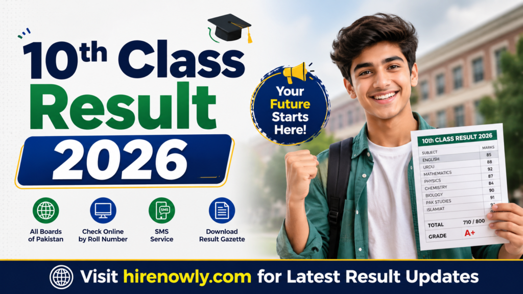 10th Class Result 2026 – Check Matric Results Online | Official BISE Updates