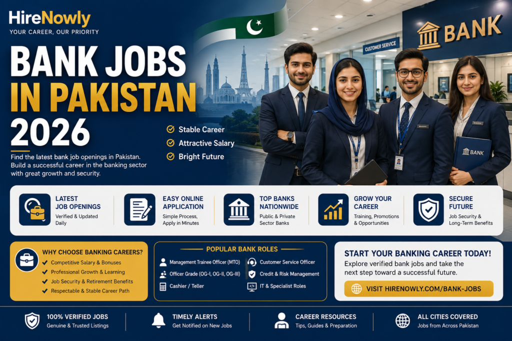 bank jobs in Pakistan
