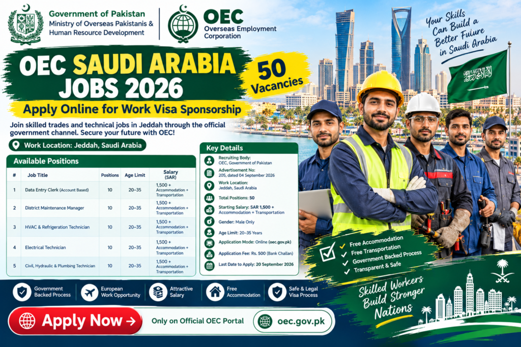 OEC Saudi Arabia Jobs 2026